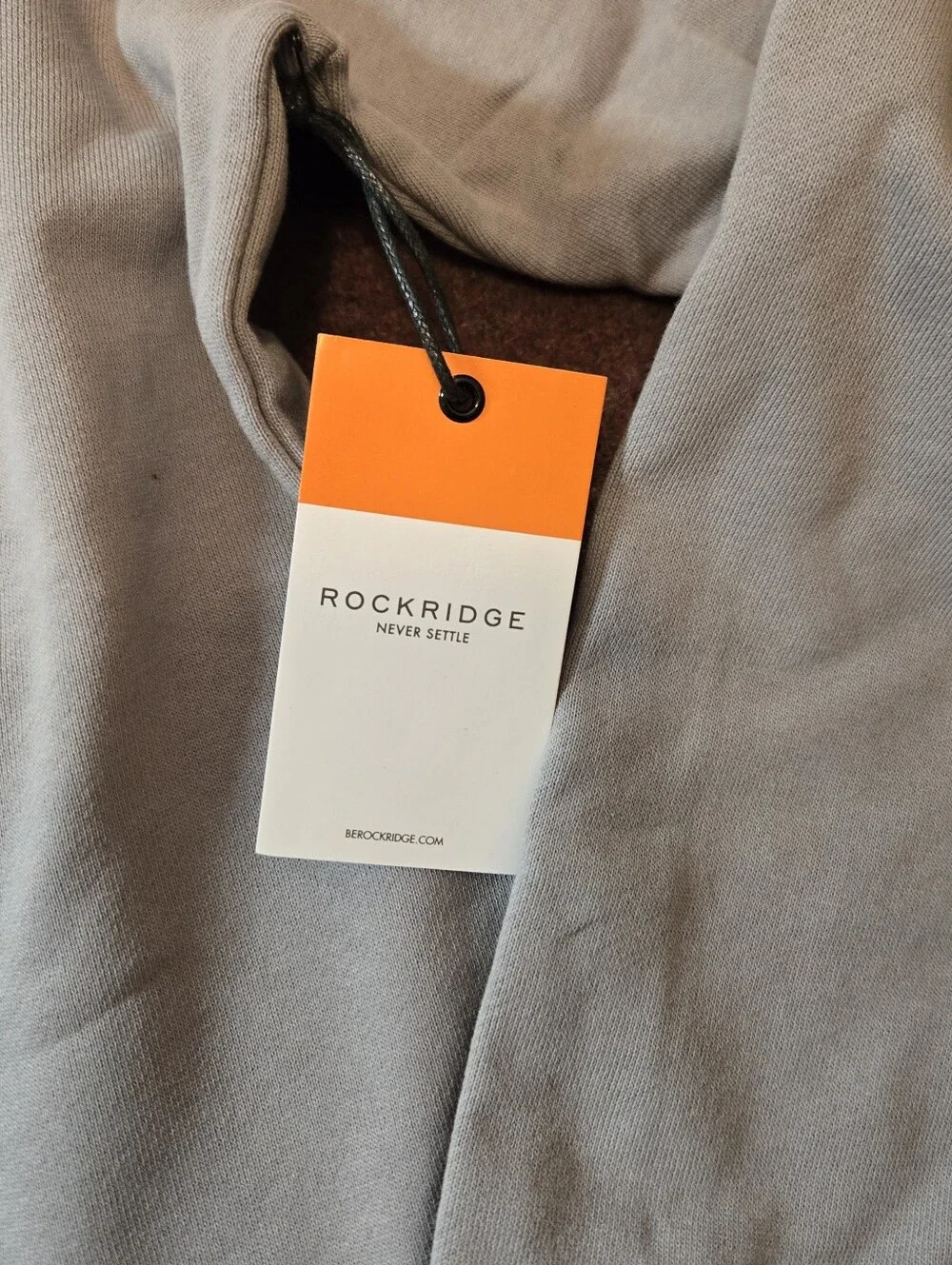 New! Rockridge Crew Neck Sweatshirt Cotton Size Large Bay Area Berkeley Oakland
